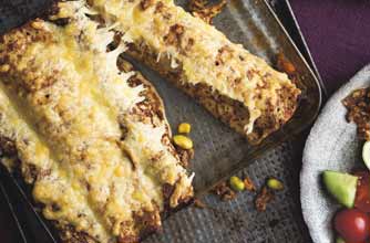 Mexican mince pancakes