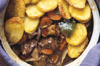 This one pot slow cooked venison is tasty and succulent. The meat is very tender with flavours from thyme and bay leaf. A great meal for the whole family. Frozen vegetables and ptatoes are used so this saves time.