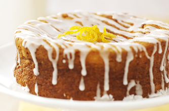 Easy lemon drizzle cake