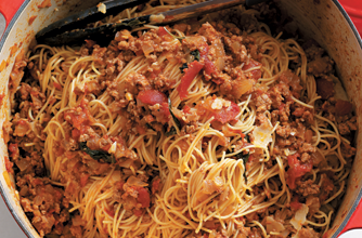 Asian spaghetti Asian spaghetti