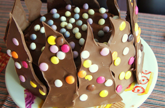 Leigh's spikey chocolate cake. Leigh's spikey chocolate cake.
