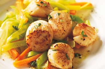 Woman's Weekly Spring scallops