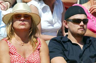 Leo DiCaprio and mum