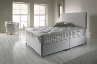 White bed White bed