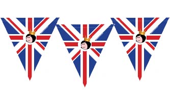 goodtoknow Royal Wedding bunting