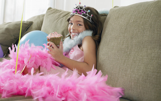 princess, kids party, party, themed party, girl, tiara, pink party