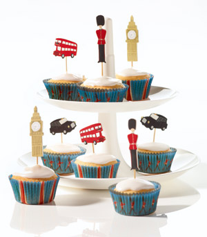 Royal Wedding cupcake baking set Royal Wedding cupcake baking set