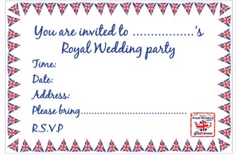 Free Royal Wedding party invitations Free Royal Wedding party invitations