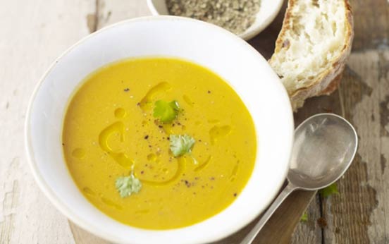 Spicy butternut soup