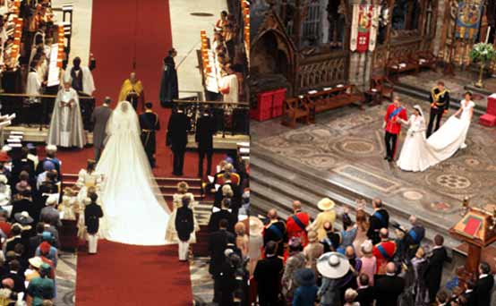 The couples during the wedding ceremony The couples during the wedding ceremony