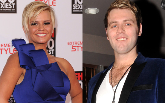 Kerry Katona and Brian McFadden