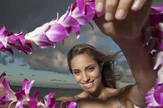 Woman on holiday Woman on holiday