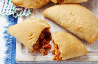 Tuna and tomato calzone Tuna and tomato calzone