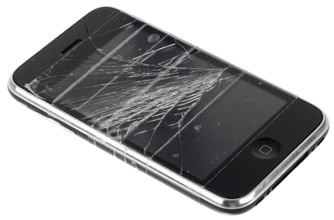 Broken iphone