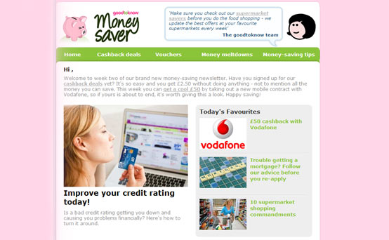 goodtoknow money saving newsletter goodtoknow money saving newsletter