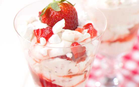 Strawberry Eton Mess 