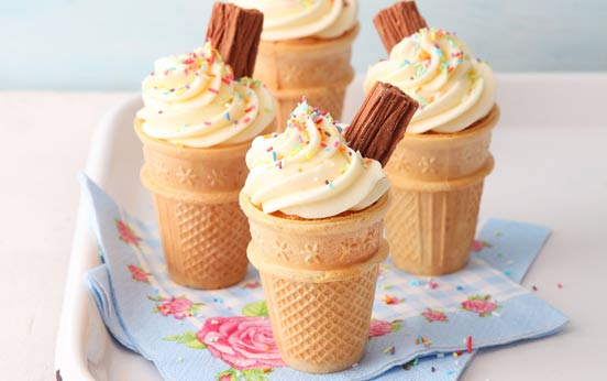 Ice cream cone cupcakes 