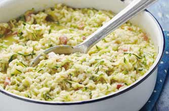 Woman's Weekly Courgette risotto Woman's Weekly Courgette risotto