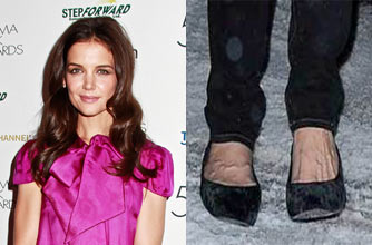 Katie Holmes' feet Katie Holmes' feet