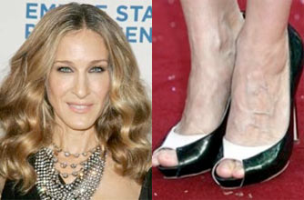 Sarah Jessica Parker's feet Sarah Jessica Parker's feet