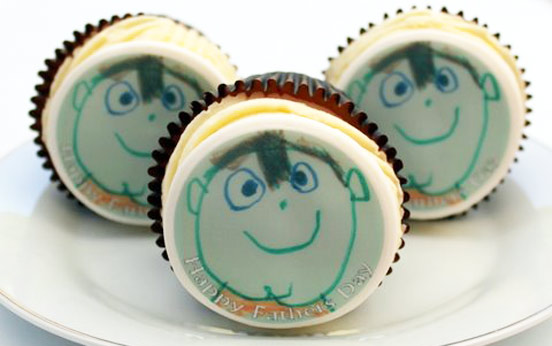 Victoria Threader's Father's Day cupcakes