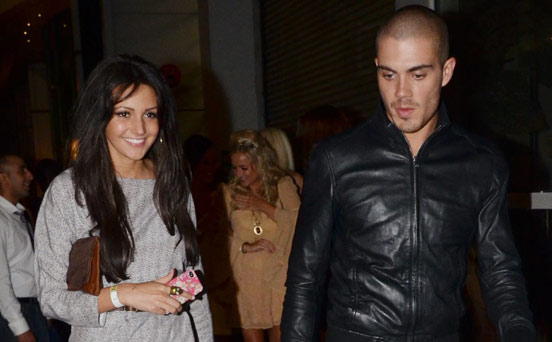 Michelle Keegan and Max George
