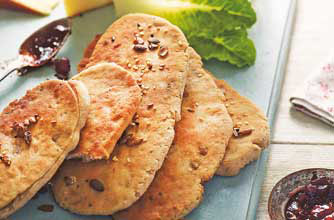 Woman's Weekly Speedy seeded flat breads Woman's Weekly Speedy seeded flat breads