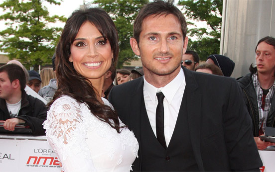 Frank Lampard and Christine Bleakley