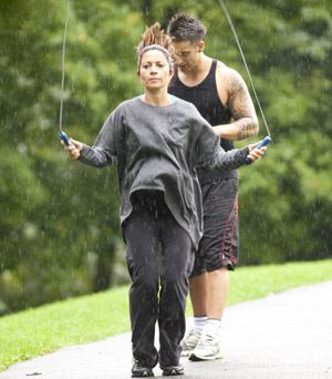 Celebrities keeping fit: Clare Nasir Celebrities keeping fit: Clare Nasir