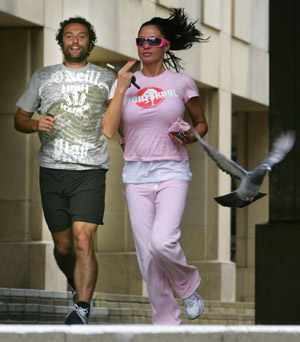 Celebrities keeping fit: Katie Price Celebrities keeping fit: Katie Price