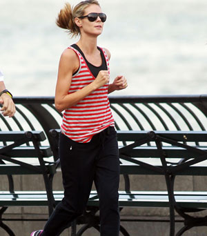 Celebrities keeping fit: Heidi Klum Celebrities keeping fit: Heidi Klum