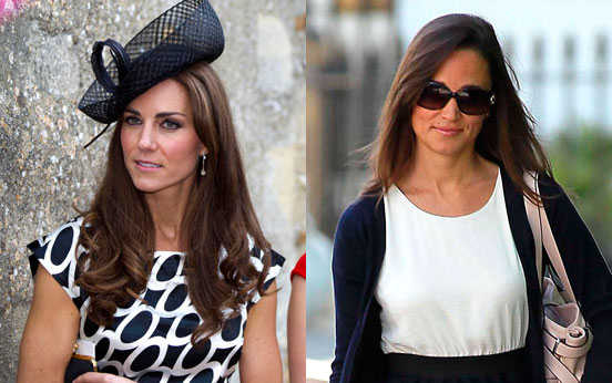 Kate and Pippa Middleton