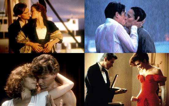 Top 20 romantic film moments