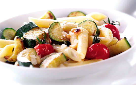 Courgette and parmesan pasta Courgette and parmesan pasta