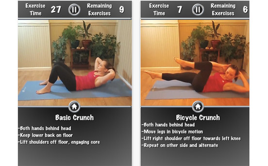 Best fitness app for... toned abs Best fitness app for... toned abs