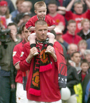 The Beckham family album: 2001 The Beckham family album: 2001