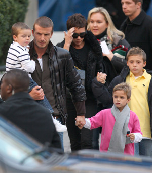 The Beckham family album: 2008 The Beckham family album: 2008
