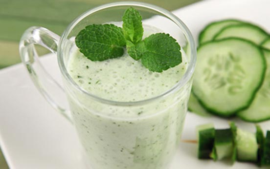 Dukan Diet mint lassi