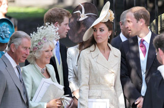 Kate Middleton at Zara's wedding Kate Middleton at Zara's wedding