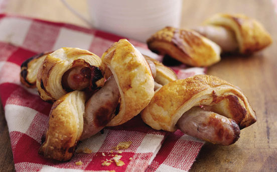 Twisty sausage rolls Twisty sausage rolls
