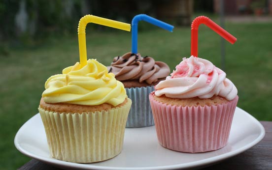 Lucy Clark's Strawberry Cupshakes