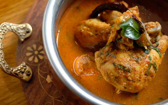 Simple chicken curry