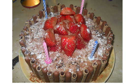 Strawberry fayre cake Strawberry fayre cake