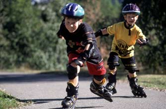 Roller skating kids Roller skating kids