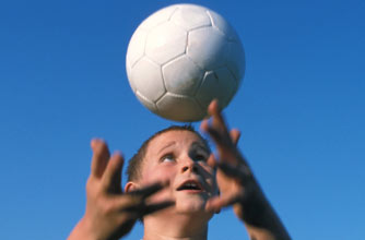 boy catching a ball boy catching a ball