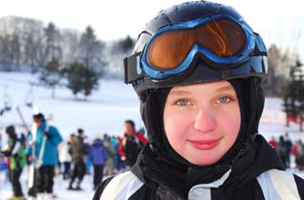 Child skiing Child skiing