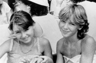 Young Dannii and Kylie Minogue Young Dannii and Kylie Minogue