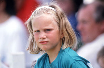 Young Zara Phillips Young Zara Phillips