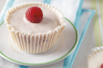 raspberry choc cheese cupcakes