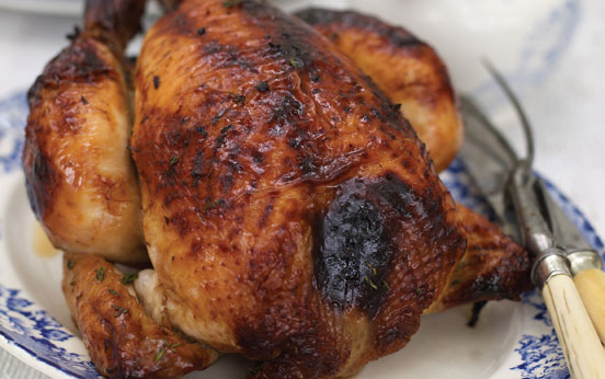 Mary Berry's orange and honey roast chicken Mary Berry's orange and honey roast chicken
